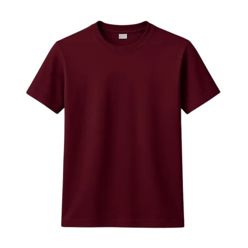 Classic Maroon Crew Neck T-Shirt