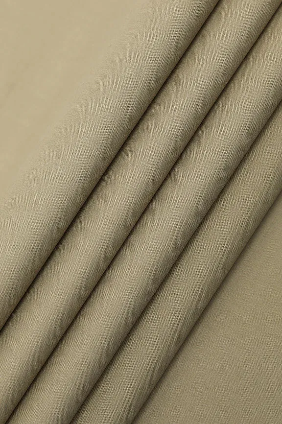 Beige Wash & Wear Fabric