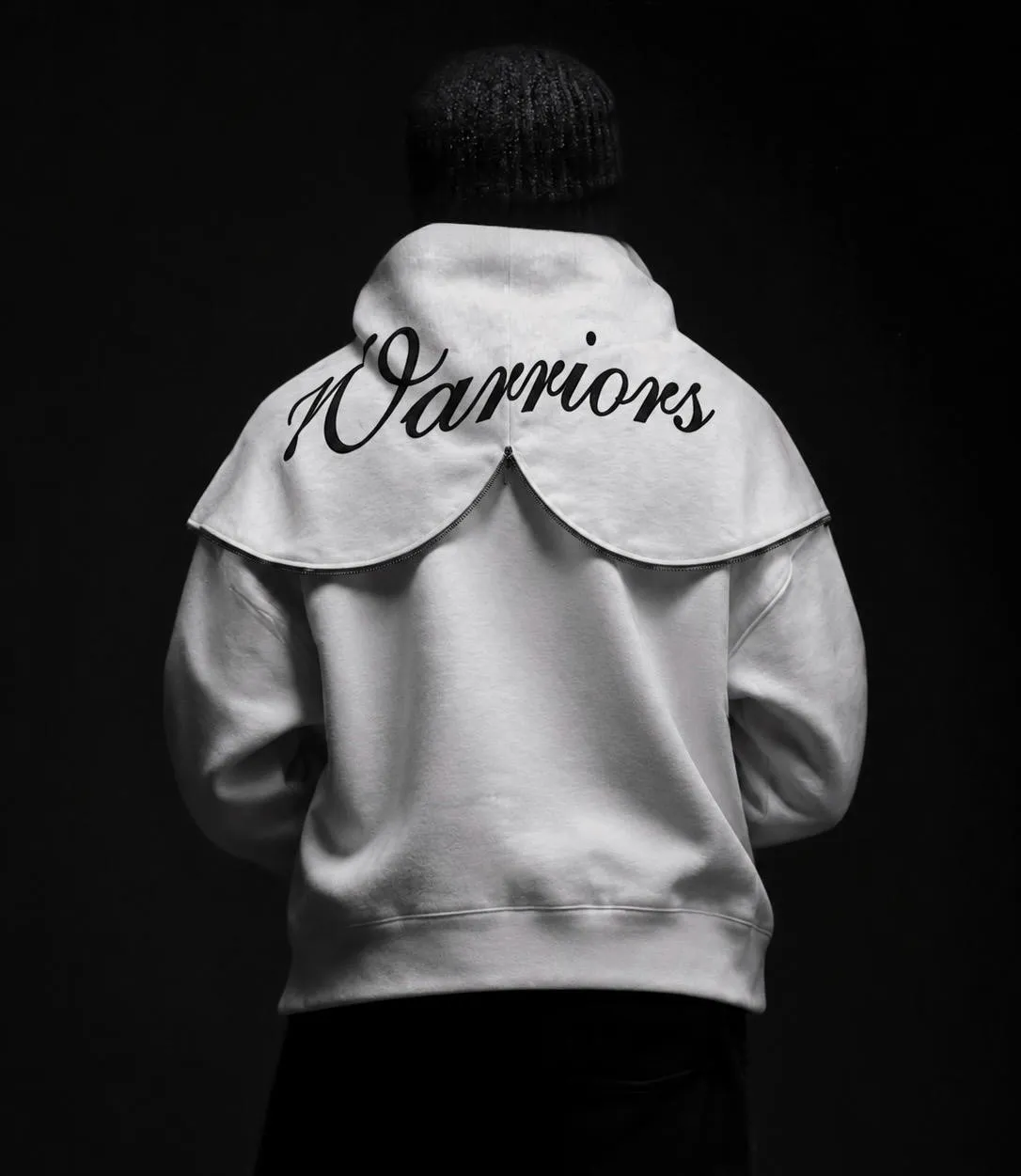 Warrior Printed  Back Wings Style Zipper Hoodie 1st Pakistani Streetwear
